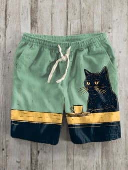 New Hot Selling Fashion Personalized Cute Animal Style 3D Printed Street Loose Casual Y2k Shorts for The Summer of 2026