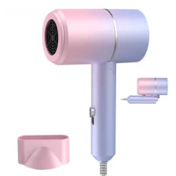 Portable Mini Folding Hairdryer 220V-240V 750W with Carrying Bag Hot Air Anion Hair Care for Home Travel Hair Dryer Blow Drier