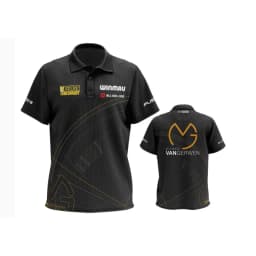 2026 Michael van Gerwen Dartshirt Official dart competition jersey Summer Sports Men's T-Shirt Children's Clothing Tee