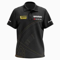 2026 Michael van Gerwen Dartshirt Official dart competition jersey Summer Sports Men's T-Shirt Children's Clothing Tee