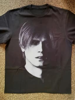 Resident Evil Vintage Game Tee Ada Wong Leon S. Kennedy Print Short Sleeve Cotton T-shirt Men Women Retro Streetweart Casual Top