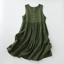 2026 New Women's Cotton Linen Sleeveless Dress Casual Button Down Loose Midi Dresses for Summer Women's Casual Dresses