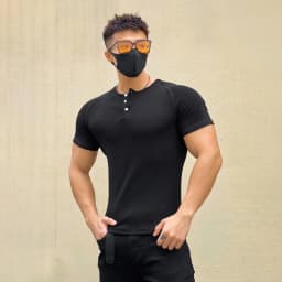 Men's Summer Quick Dry Tight Short Sleeve T-Shirt Gym Fitness Muscle Bodybuilding Training Slim Fit Casual Sports Tops Male