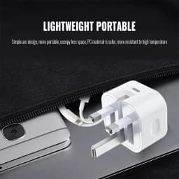 British Standard Charger USB C For iPhone 15 14 13 Pro Quick Charge PD 25W Fast Charging Travel Wall Charger Power Adapter