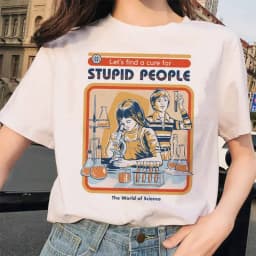 Lets Summon Demons Aesthetics T Shirt Women Summer Casual Harajuku Cartoon Print Satan Short Sleeve Tops Camiseta Mujer