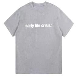 Nettspend Early Life Crisis T-shirt Nettspend Merch Letter Graphic T Shirts Fashion Women Men Cotton Clothing Casual High Street