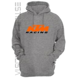 KTM RACING Moto casaco canguru com bolso masculino e feminino