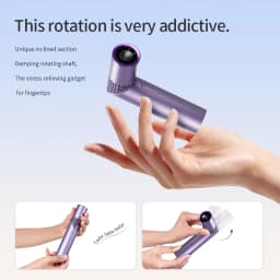 Brushless Motor High-Capacity Portable Foldable Lipstick Mini Handheld/Neck-Slung Fan