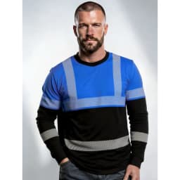 Men's Construction Workers Uniforms 3D Digital Printed Casual Round-Neck Long-Sleeved T-Shirt Comfortable T-Shirts Sportswear
