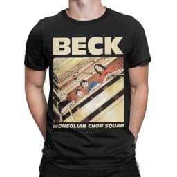 BECK Mongolian Chop Squad T Shirts for Men Cotton Fun T-Shirt Crewneck  Tee Shirt Short Sleeve Clothes Birthday Present