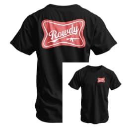 Rowdy Men's T-Shirt - Combat Iron Military T-shirt - Suitable for Sports Wear Pure Cotton