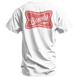 Rowdy Men's T-Shirt - Combat Iron Military T-shirt - Suitable for Sports Wear Pure Cotton
