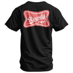 Rowdy Men's T-Shirt - Combat Iron Military T-shirt - Suitable for Sports Wear Pure Cotton
