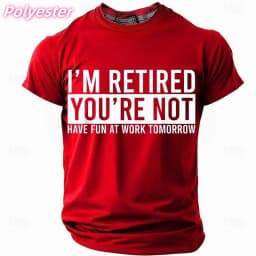 3D Fun and Humorous Text Men Sport T-Shirt Quick-Drying and Breathable Short Sleeve Outdoor Streetwear Leisure Children top