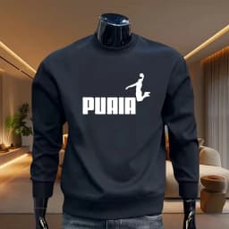 2026 New Arrival Men Long Sleeve T-shirt Urban Casual Fashion O-neck Hoodie Spring Autumn Comfort Warm Pullover Men's Clothes