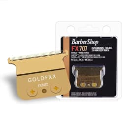 FX707Z Professional Blade Compatible with Babyliss Trimmer Blade, Compatible with BaByliss PRO Hair Trimmers FX787 & FX726, Gold