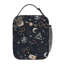 Insulated Lunch Box Harries Movie P-Potters Magic World Merch Storage Food Box New Arrival Thermal Cooler Lunch Box For Picnic