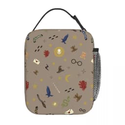 Insulated Lunch Box Harries Movie P-Potters Magic World Merch Storage Food Box New Arrival Thermal Cooler Lunch Box For Picnic