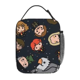 Insulated Lunch Box Harries Movie P-Potters Magic World Merch Storage Food Box New Arrival Thermal Cooler Lunch Box For Picnic