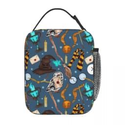 Insulated Lunch Box Harries Movie P-Potters Magic World Merch Storage Food Box New Arrival Thermal Cooler Lunch Box For Picnic