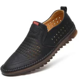 Men Loafers Lightweight Men's Driving Shoes Brand Anti-Slip Comfortable Flat Shoes Designer Rubber Sole Breathable Shoes