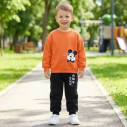2026 Spring New Children's Sweatshirts Sets Boys O Neck Pullover and Long Pant Two Piece Suit Kids Thin Breathable Sport Sets