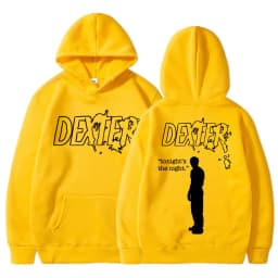 TV Play Dexter Morgan Tonight's The Night Hoodie Men Women Fashion Vintage Gothic Sweatshirt Loose Fleece Casual Tracksuit Male