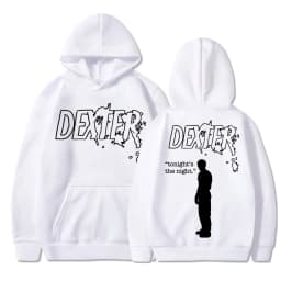 TV Play Dexter Morgan Tonight's The Night Hoodie Men Women Fashion Vintage Gothic Sweatshirt Loose Fleece Casual Tracksuit Male