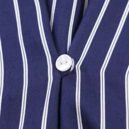 European and American style spring and summer new product women's clothing lapel bubble sleeve casual commuting striped shirt