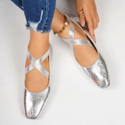 2026 New Square Toe Women‘s Low Heels New Luxury Elastic Band Shoes Elegant Loafers Comfortable Outdoor Women Single Shoes