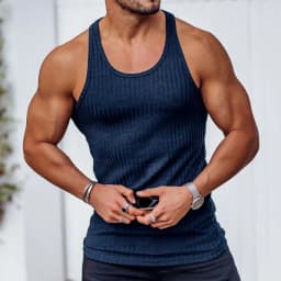 Running Tank Top Men Summer Sport Gym Vest Quick Dry Training Tanktop Workout Singlets Man Fitness Bodybuilding Sleeveless Shirt