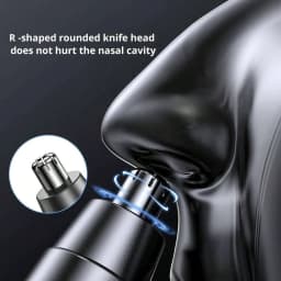 2026Men's Ear And Nose Trimmer Portable Nose Hair Trimmer - Painless Eyebrow And Facial Hair Removal Nose Trimmer