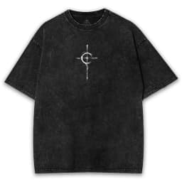 y2k Oversized Gothic Angel Wings T-Shirt: Washed Heavy Cotton, Vintage Streetwear Graphic New Spring/Summer Arrivals
