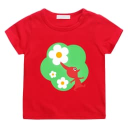 Summer Pikmin New Style TEE High Quality100%Cotton kawaii Boys/girls TOPS Cartoon Print Comfortable Manga O-neck Tee-shirt