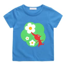 Summer Pikmin New Style TEE High Quality100%Cotton kawaii Boys/girls TOPS Cartoon Print Comfortable Manga O-neck Tee-shirt