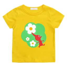 Summer Pikmin New Style TEE High Quality100%Cotton kawaii Boys/girls TOPS Cartoon Print Comfortable Manga O-neck Tee-shirt