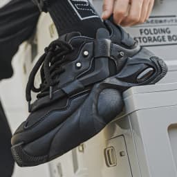 Men's Thick-soled Height-increasing Casual Sports Shoes, Low-top Lace-up Style, Wear-resistant Sole, Comfortable and Anti-slip,