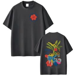 Rapper Bad Bunny T-shirt Debi Tirar Mas Fotos DTMF World Tour T Shirts Women Fashion Vintage Hip Hop T-shirts Streetwear