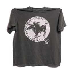 Neil Young Crazy Horse Ragged Glory Tee Indian Horse Vintage Cotton Tour Danny & the Memories Rockets the Psyrcle Shirt