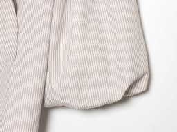 KONDALA Casual Chic Bow Striped Shirt Women's Elegant Commute Half Sleeve Shirt New 2026 Spring Summer Fashion Holidays Lady Top