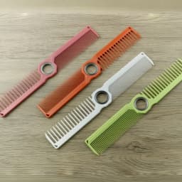 360 ° Bearing Rotating Hair Comb Antistatic Double Sided Heat Resistant Hair Clipper Comb Salon Lightweight Hairdressing Tool