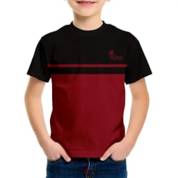 Kids Clothes Simple Striped 3D Digital Print Round Neck Short Sleeved T-Shirt Top Fashion Comfortable Top Clothes for Children