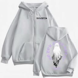 Rock Band Bad Omens Tour 2026 Zipper Hoodie Gothic Fashion Zip Up Pullovers Men Women Casual Long Sleeve Sweatshirts Streetwear