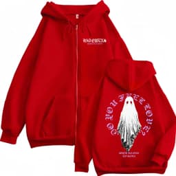 Rock Band Bad Omens Tour 2026 Zipper Hoodie Gothic Fashion Zip Up Pullovers Men Women Casual Long Sleeve Sweatshirts Streetwear