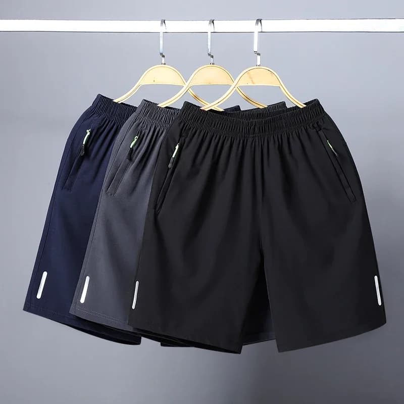 3/2/1Pcs Man Short Pants Breathable Quick-dry Short Pants Summer Elastic Jogging Sportswear Thin Breathable Beach Running Shorts