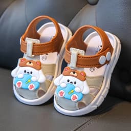 2026 Summer Baby Sandals Boys Girls Soft Sole Comfortable Beach Shoes Cute Cartoon Designs Breathable Toddler Sandals 1-4 Years
