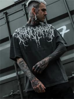 2026 Gothic Style Men's Fashion Cool Trendy Womens T-shirt Summer Autumn 3D Printed Casual Round Neck Short Sleeve New Tee Top