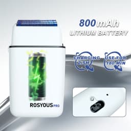 ROSYOUS Mens Haircut Kit Professional Clipper with DLC Blade Brushless Motor Base Charger Barber Machine RSPRO106 RSPRO202 RS620
