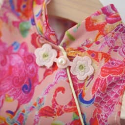 Baby Dresses Summer Floral Chinese-Style Girls Dresses Adorable Cheongsam-Style Baby Girls Dresses