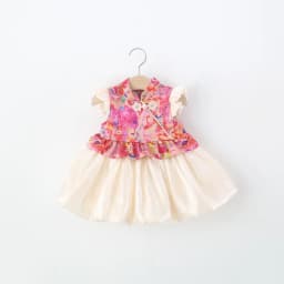 Baby Dresses Summer Floral Chinese-Style Girls Dresses Adorable Cheongsam-Style Baby Girls Dresses